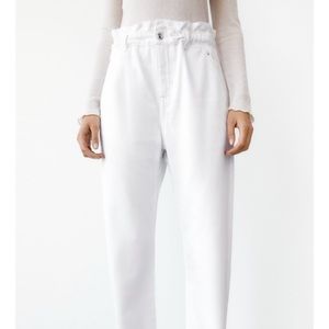 Zara paperbag jeans